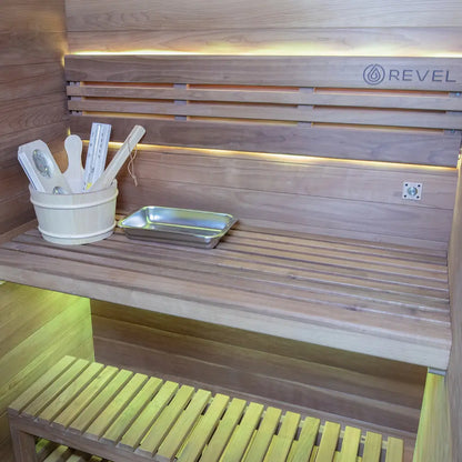 Revel Kuusi 2 Person Traditional Finnish Sauna Revel Saunas