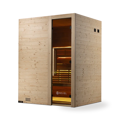 Revel Kuusi 4 Person Traditional Finnish Sauna Revel Saunas