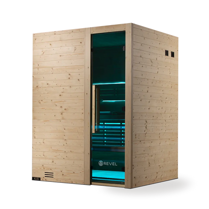 Revel Kuusi 4 Person Traditional Finnish Sauna Revel Saunas
