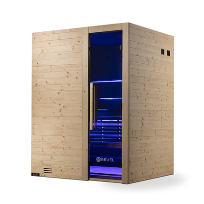 Revel Kuusi 4 Person Traditional Finnish Sauna Revel Saunas