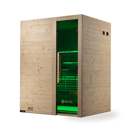 Revel Kuusi 4 Person Traditional Finnish Sauna Revel Saunas