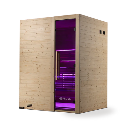 Revel Kuusi 4 Person Traditional Finnish Sauna Revel Saunas