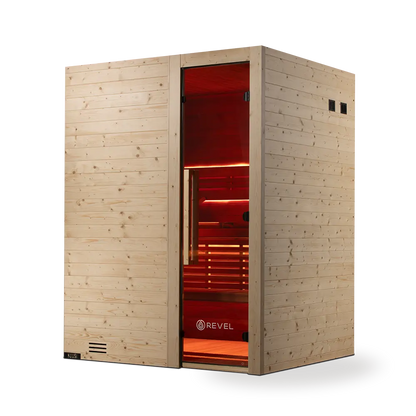 Revel Kuusi 4 Person Traditional Finnish Sauna Revel Saunas