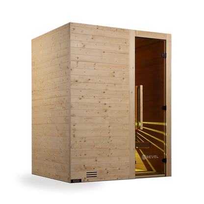 Revel Kuusi 4 Person Traditional Finnish Sauna Revel Saunas
