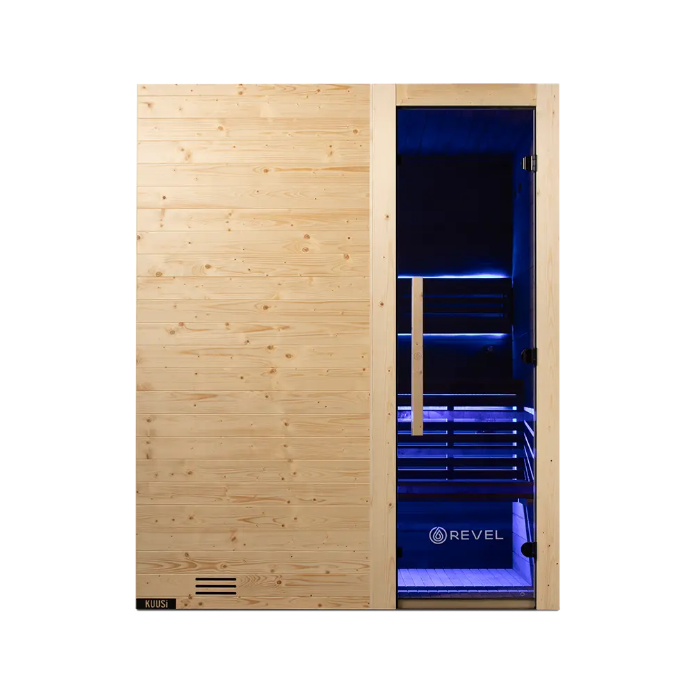 Revel Kuusi 4 Person Traditional Finnish Sauna Revel Saunas