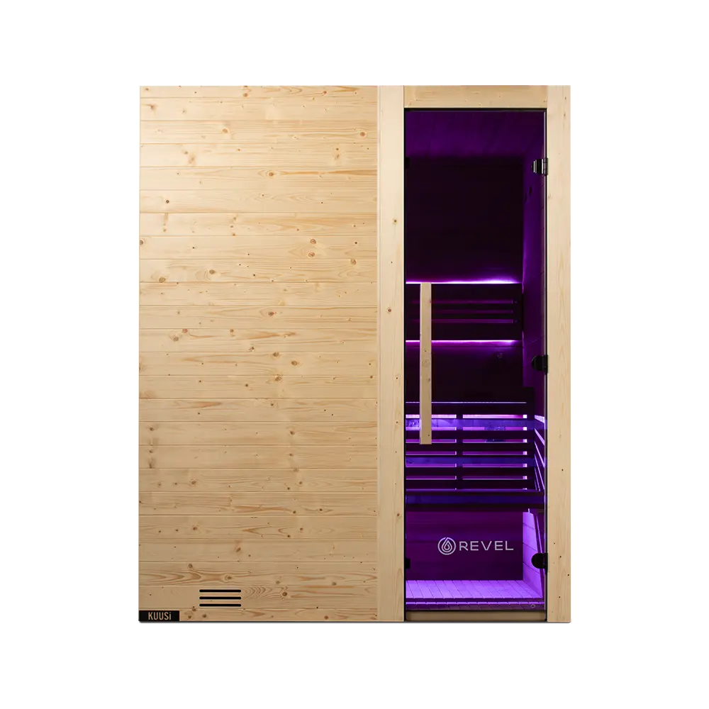 Revel Kuusi 4 Person Traditional Finnish Sauna Revel Saunas