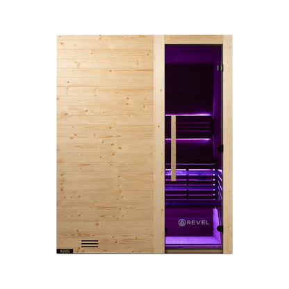 Revel Kuusi 4 Person Traditional Finnish Sauna Revel Saunas