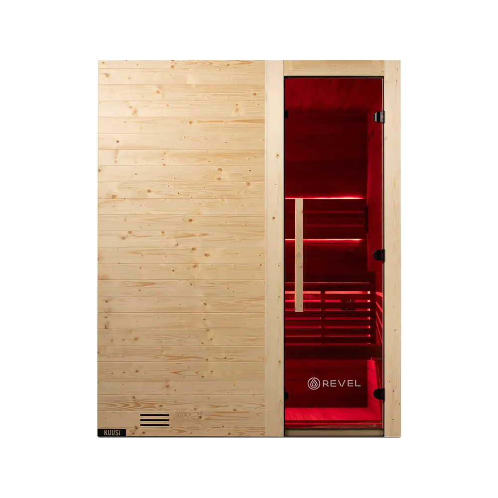 Revel Kuusi 4 Person Traditional Finnish Sauna Revel Saunas