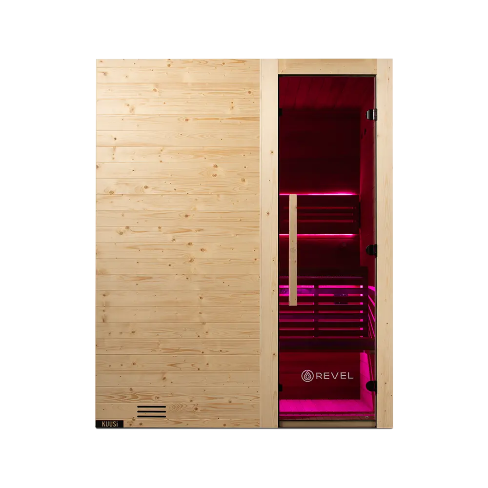 Revel Kuusi 4 Person Traditional Finnish Sauna Revel Saunas