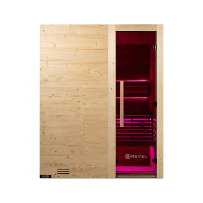 Revel Kuusi 4 Person Traditional Finnish Sauna Revel Saunas