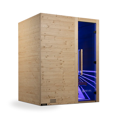 Revel Kuusi 4 Person Traditional Finnish Sauna Revel Saunas