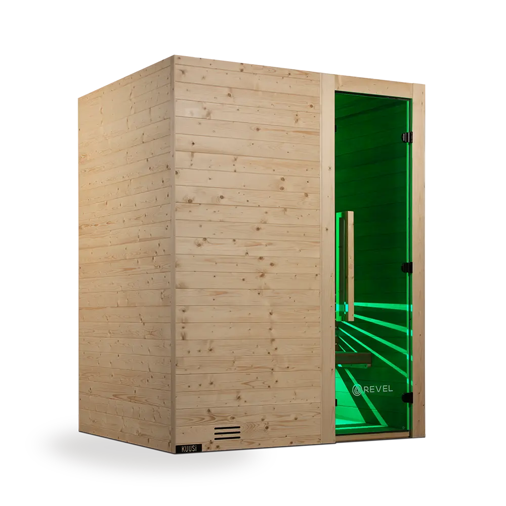 Revel Kuusi 4 Person Traditional Finnish Sauna Revel Saunas