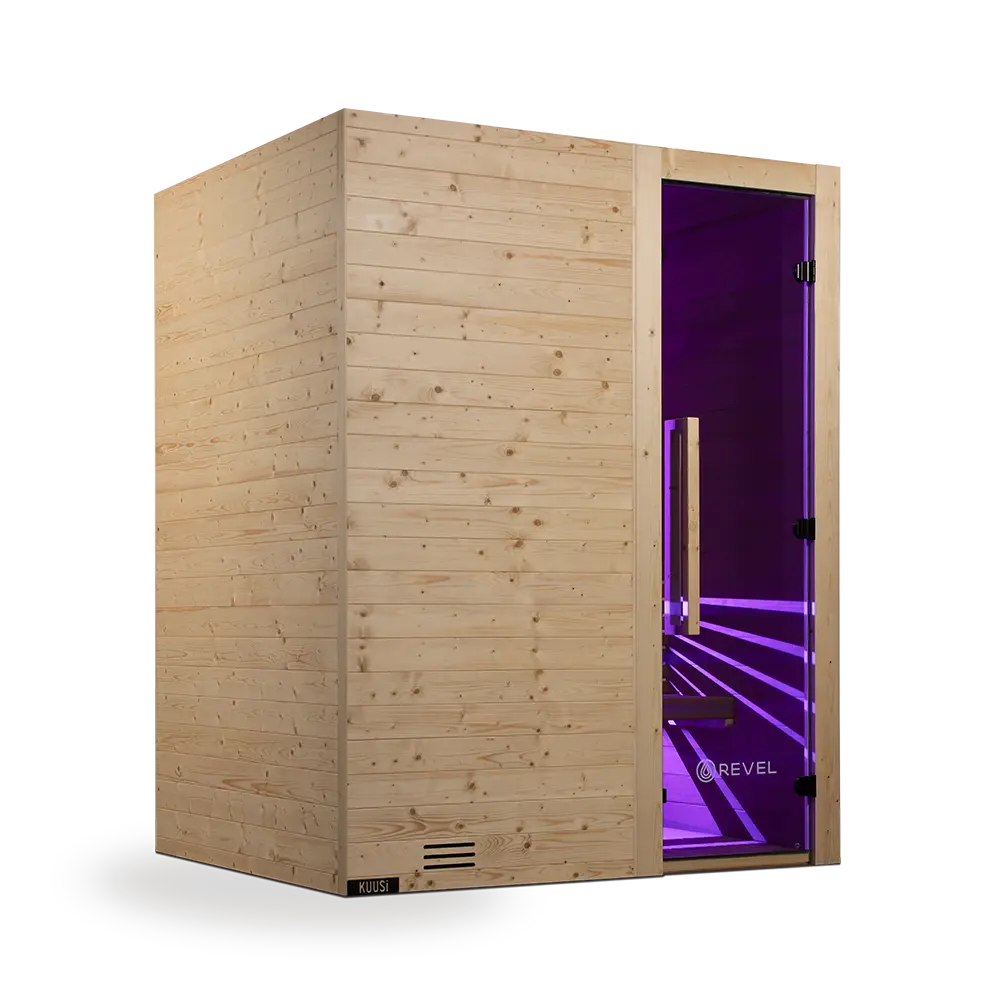 Revel Kuusi 4 Person Traditional Finnish Sauna Revel Saunas
