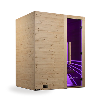 Revel Kuusi 4 Person Traditional Finnish Sauna Revel Saunas