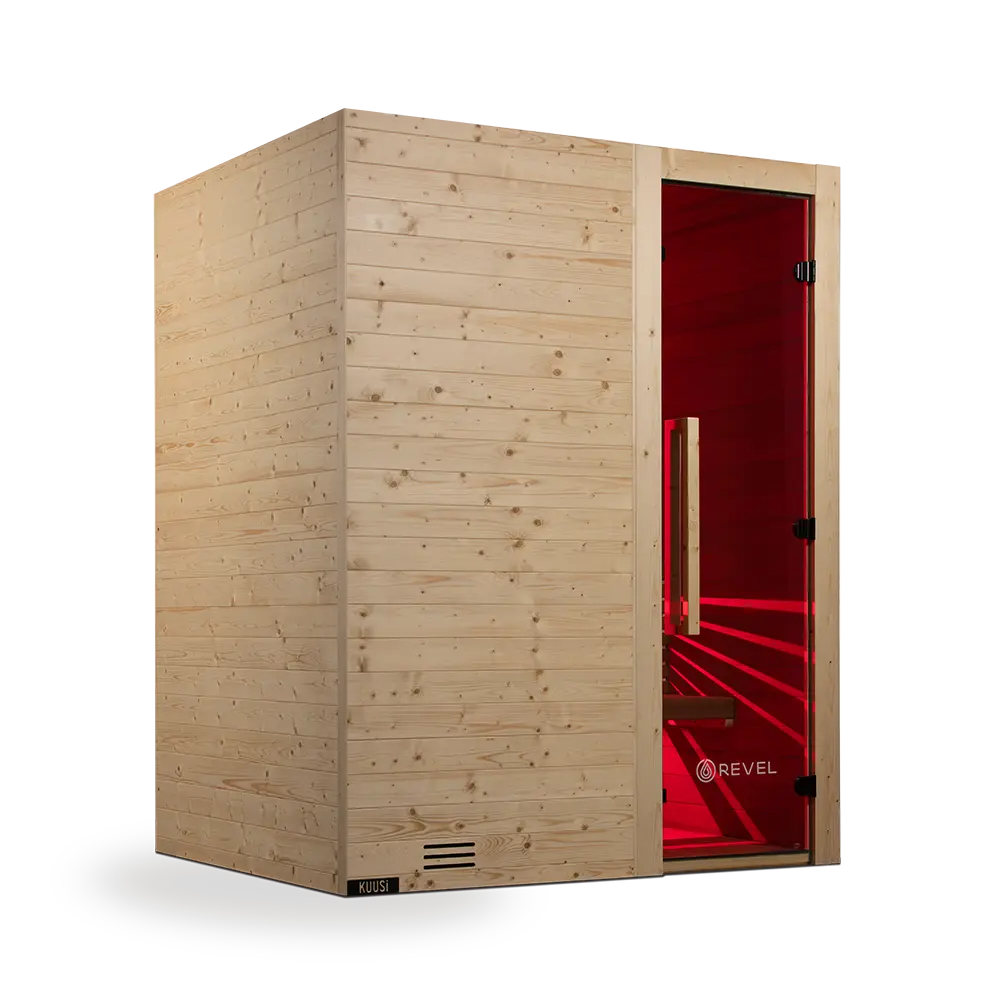 Revel Kuusi 4 Person Traditional Finnish Sauna Revel Saunas