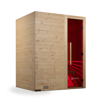 Revel Kuusi 4 Person Traditional Finnish Sauna Revel Saunas