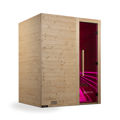Revel Kuusi 4 Person Traditional Finnish Sauna Revel Saunas
