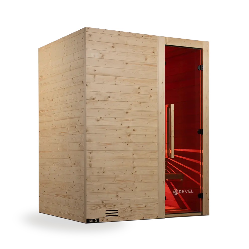 Revel Kuusi 4 Person Traditional Finnish Sauna Revel Saunas