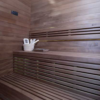 Revel Kuusi 4 Person Traditional Finnish Sauna Revel Saunas