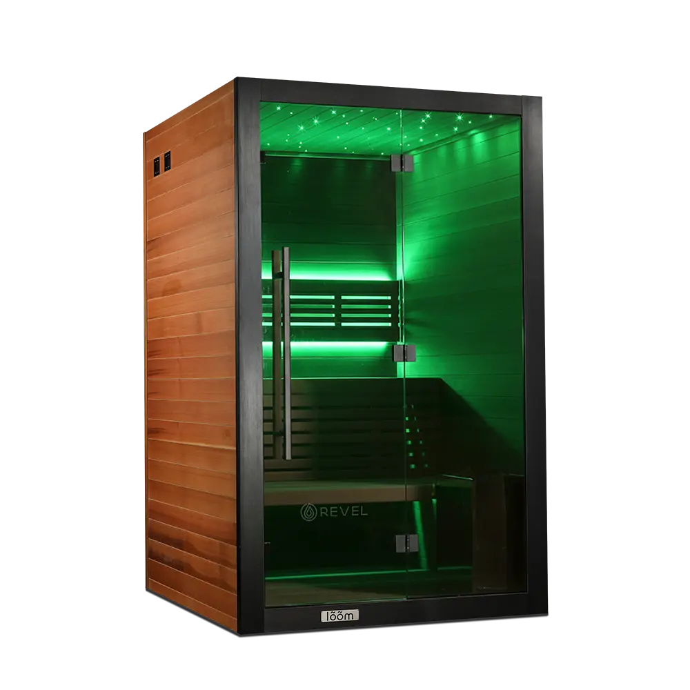 Revel Loom 2 Person Traditional Finnish Sauna Revel Saunas
