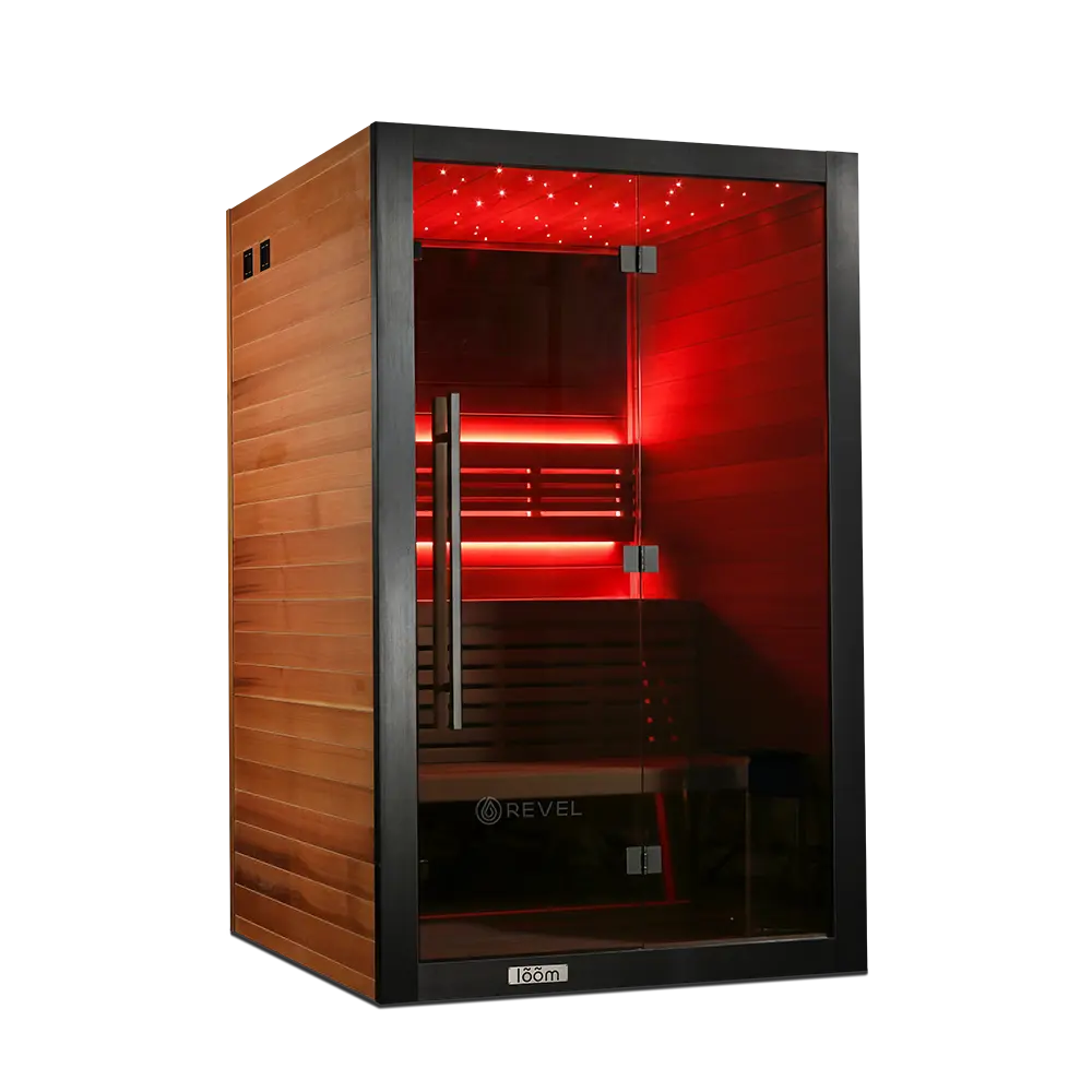 Revel Loom 2 Person Traditional Finnish Sauna Revel Saunas