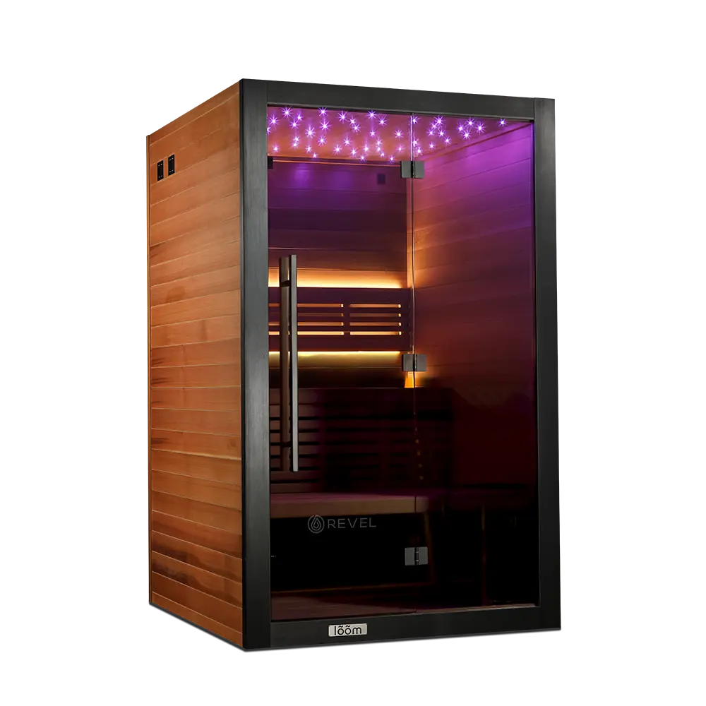 Revel Loom 2 Person Traditional Finnish Sauna Revel Saunas