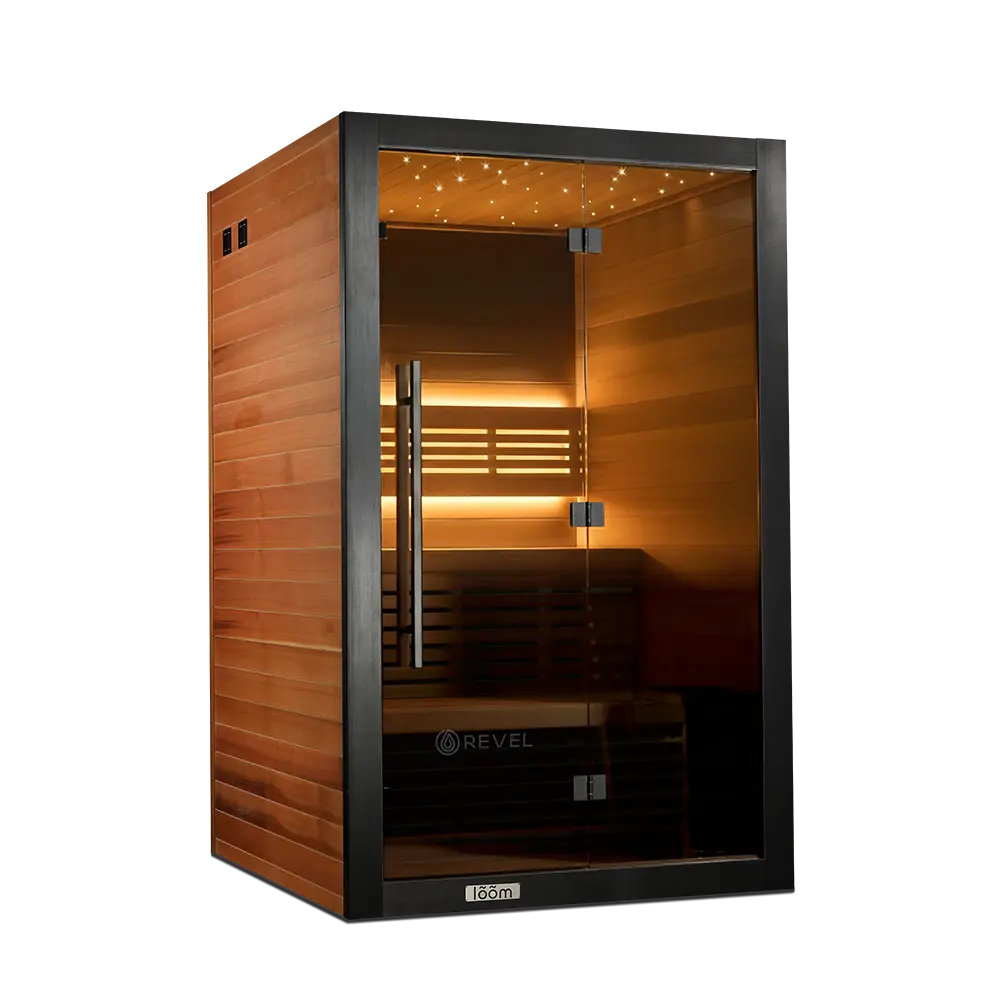 Revel Loom 2 Person Traditional Finnish Sauna Revel Saunas