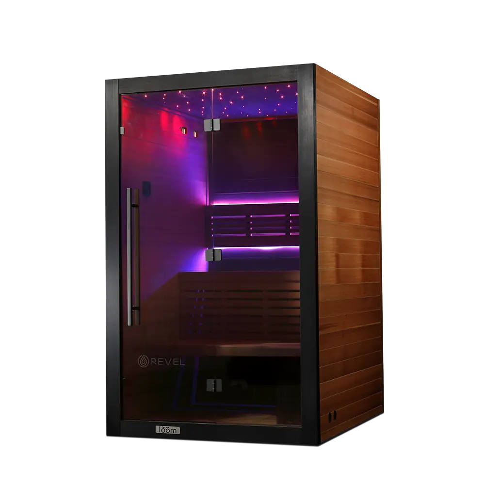 Revel Loom 2 Person Traditional Finnish Sauna Revel Saunas