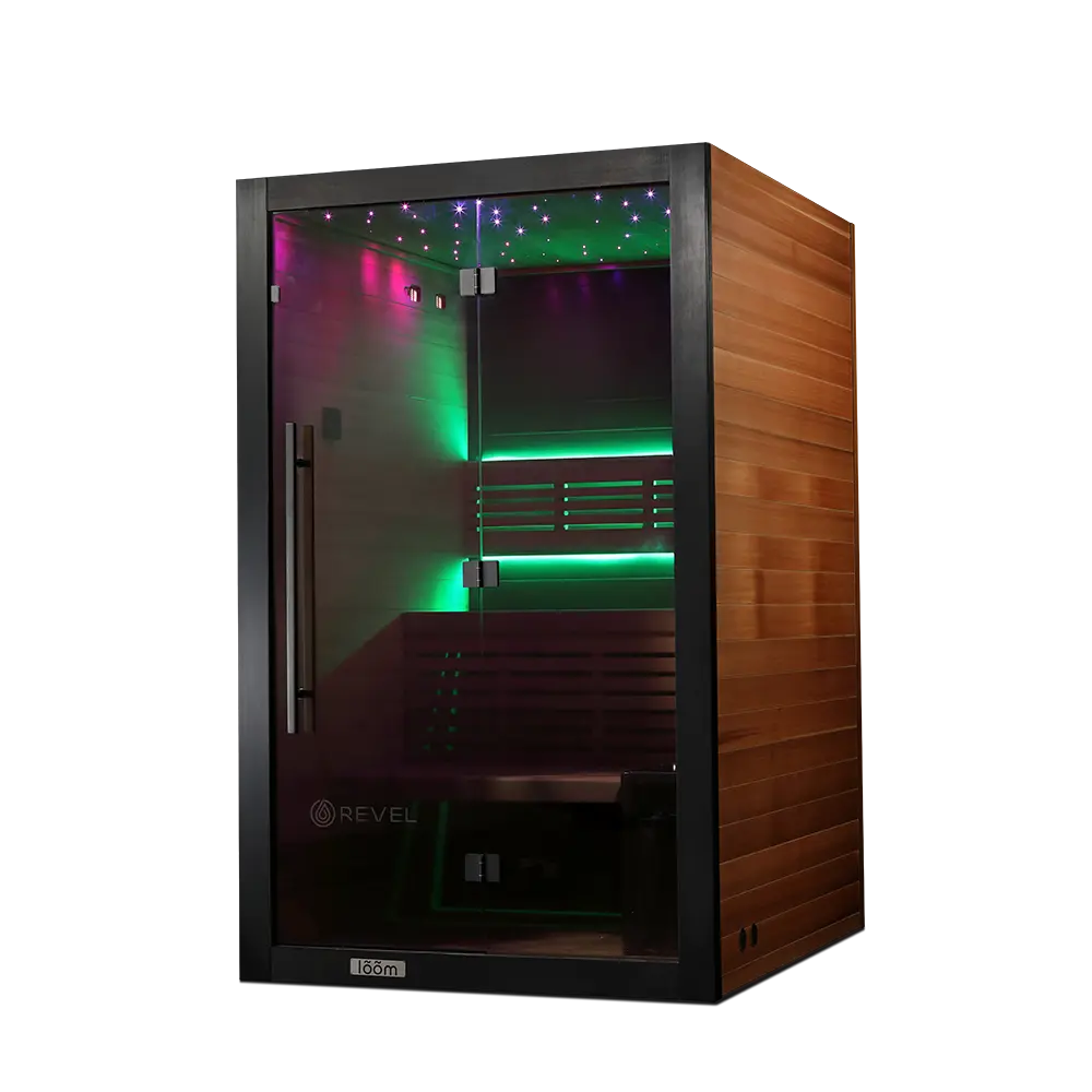 Revel Loom 2 Person Traditional Finnish Sauna Revel Saunas