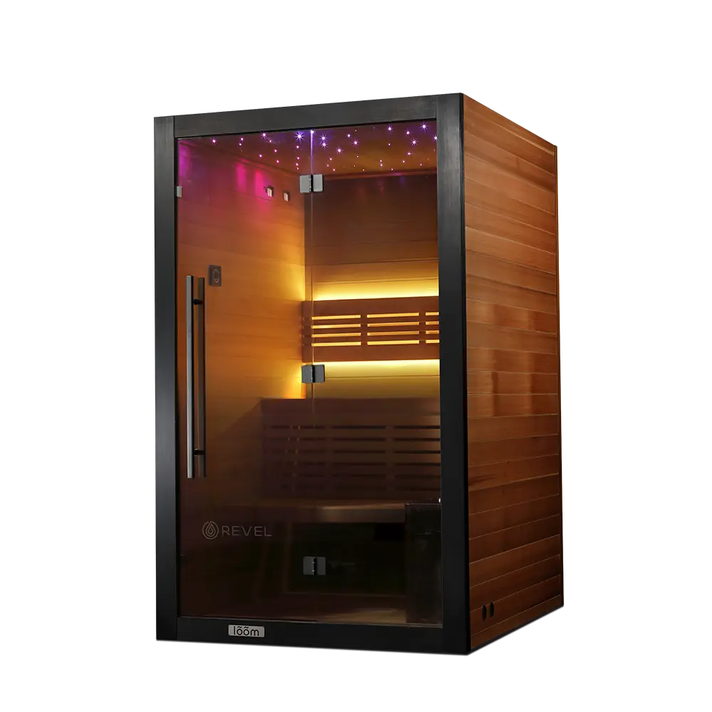 Revel Loom 2 Person Traditional Finnish Sauna Revel Saunas