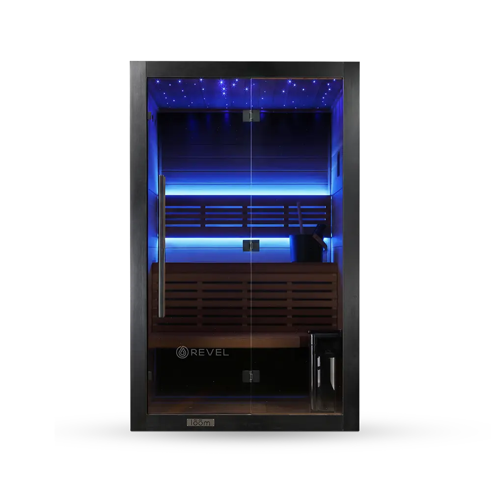 Revel Loom 2 Person Traditional Finnish Sauna Revel Saunas