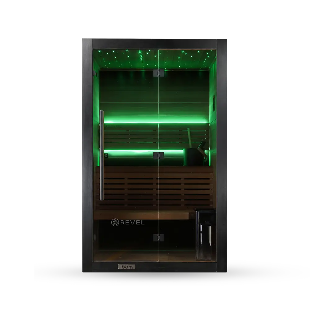 Revel Loom 2 Person Traditional Finnish Sauna Revel Saunas