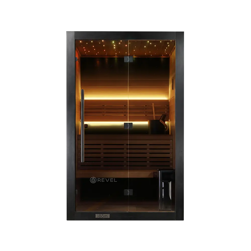 Revel Loom 2 Person Traditional Finnish Sauna Revel Saunas