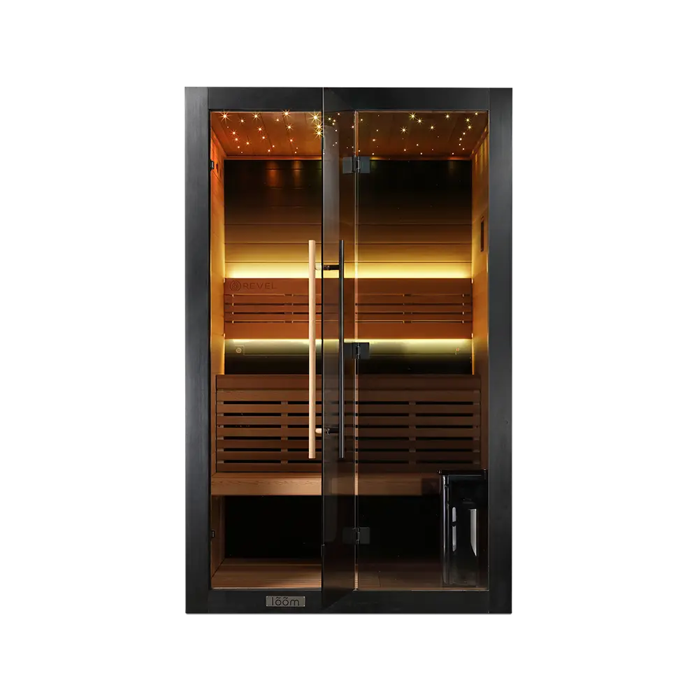 Revel Loom 2 Person Traditional Finnish Sauna Revel Saunas