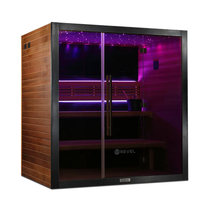 Revel Loom 4 Person Traditional Finnish Sauna Revel Saunas