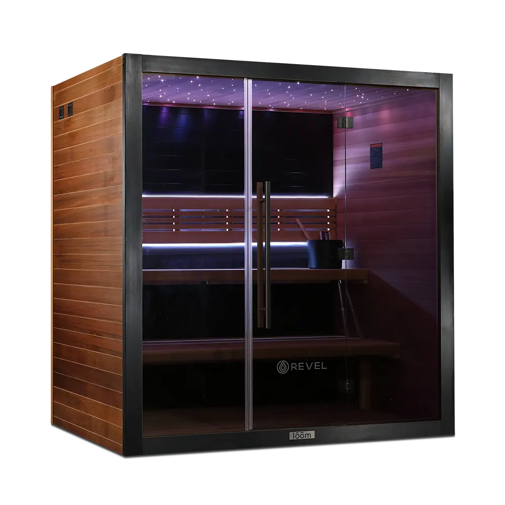 Revel Loom 4 Person Traditional Finnish Sauna Revel Saunas