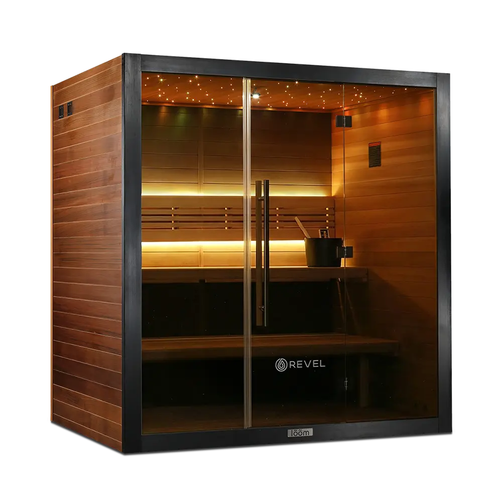 Revel Loom 4 Person Traditional Finnish Sauna Revel Saunas