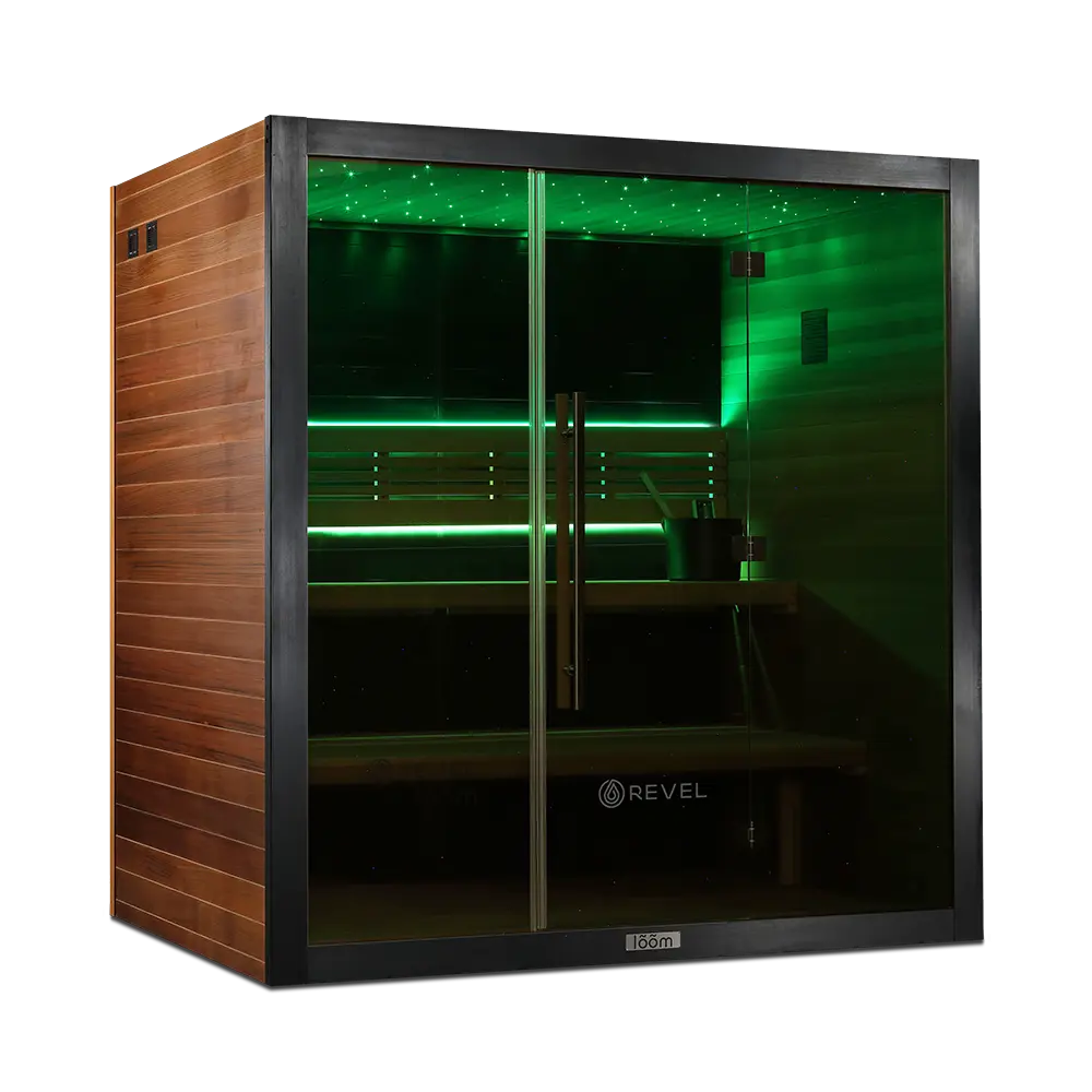 Revel Loom 4 Person Traditional Finnish Sauna Revel Saunas