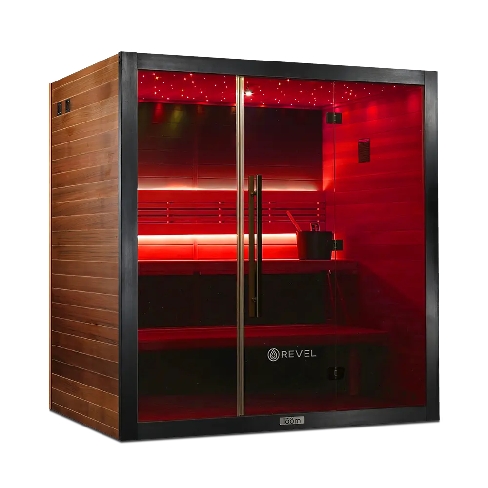 Revel Loom 4 Person Traditional Finnish Sauna Revel Saunas