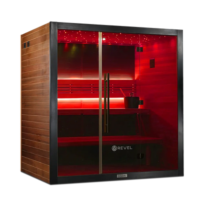 Revel Loom 4 Person Traditional Finnish Sauna Revel Saunas