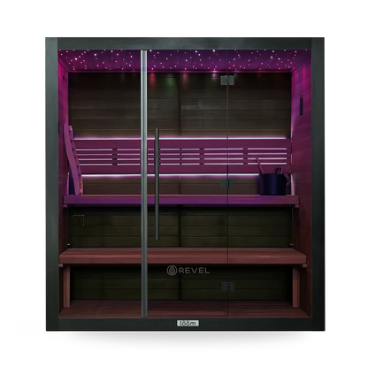 Revel Loom 4 Person Traditional Finnish Sauna - Next Gen (Sauna Only) Revel Saunas