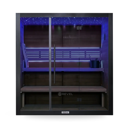 Revel Loom 4 Person Traditional Finnish Sauna - Next Gen (Sauna Only) Revel Saunas