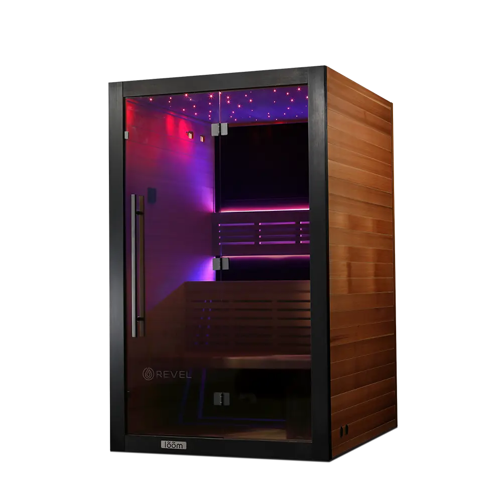 Revel Loom 2 Person Traditional Finnish Sauna - Next Gen Revel Saunas