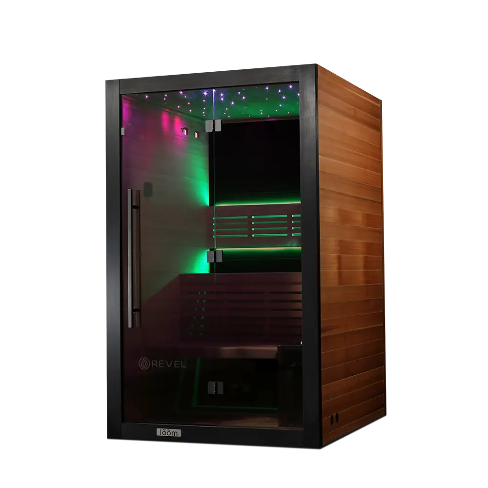 Revel Loom 2 Person Traditional Finnish Sauna - Next Gen Revel Saunas