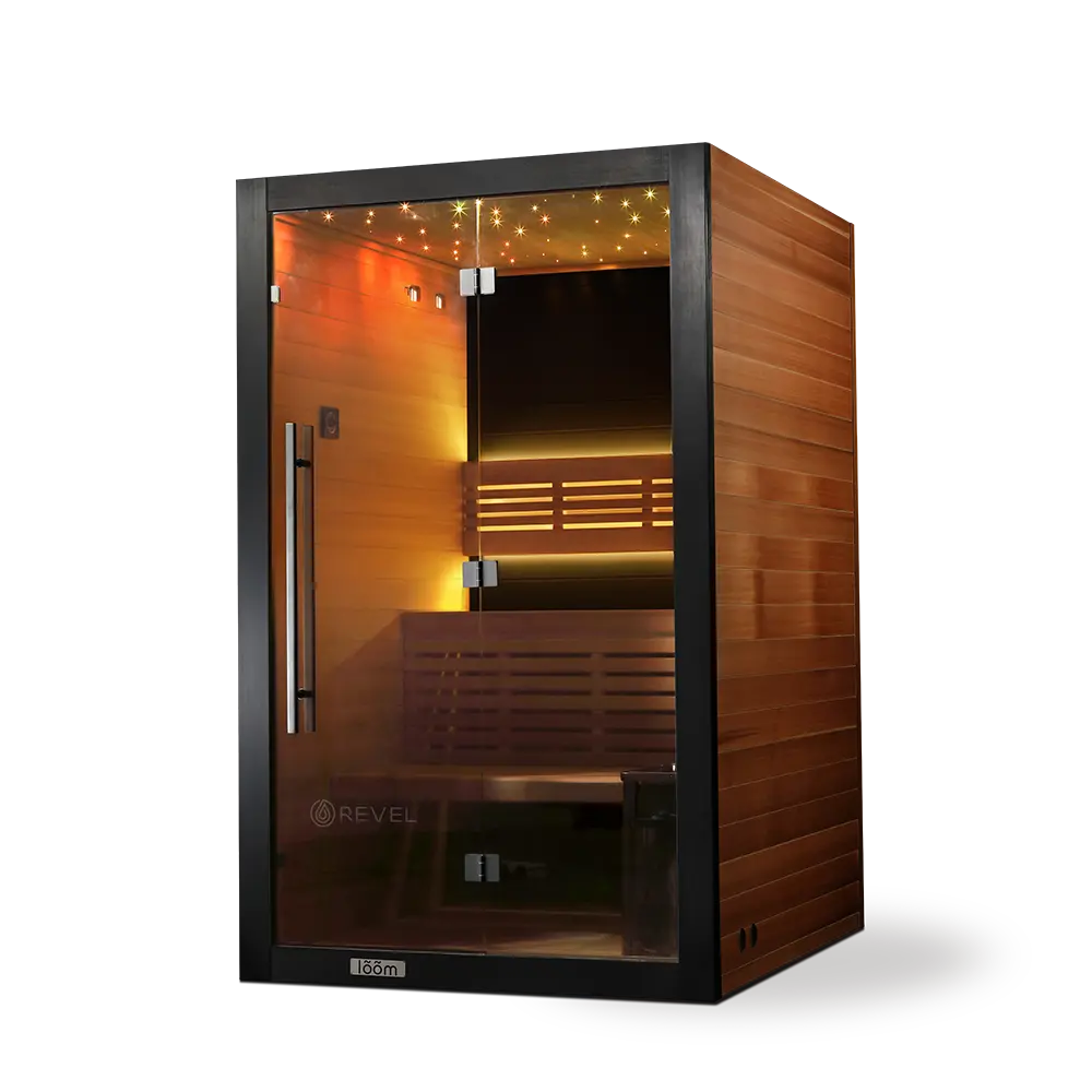 Revel Loom 2 Person Traditional Finnish Sauna - Next Gen Revel Saunas