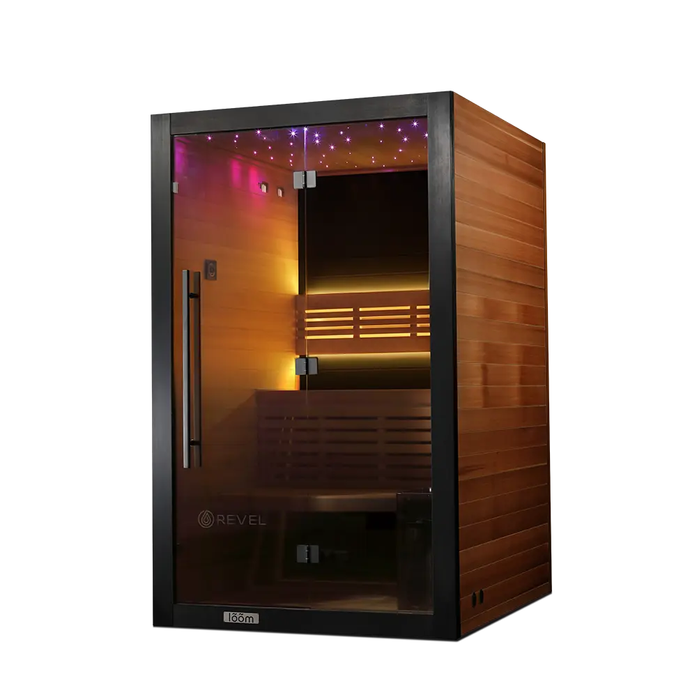 Revel Loom 2 Person Traditional Finnish Sauna - Next Gen Revel Saunas