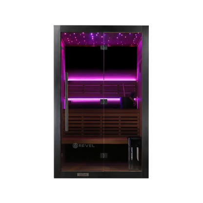 Revel Loom 2 Person Traditional Finnish Sauna - Next Gen Revel Saunas