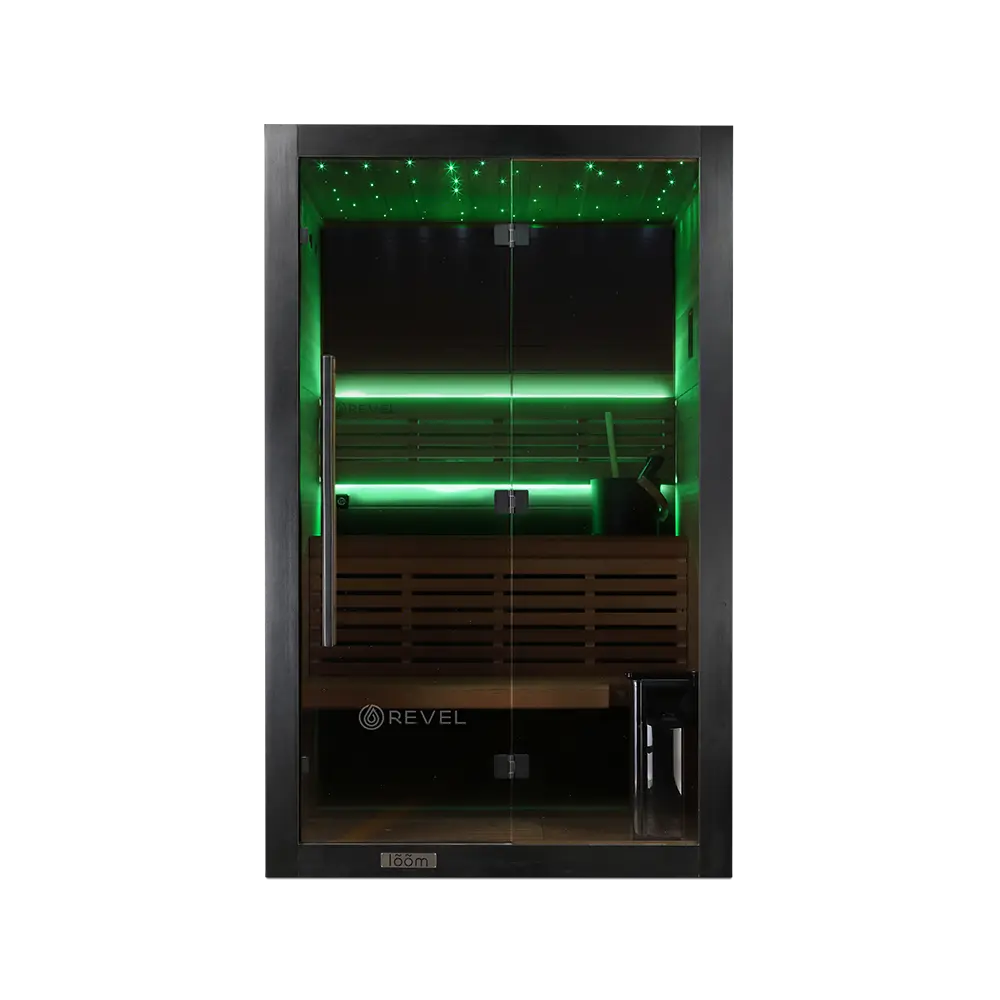 Revel Loom 2 Person Traditional Finnish Sauna - Next Gen Revel Saunas