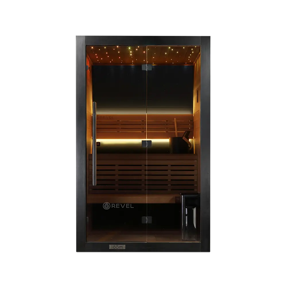 Revel Loom 2 Person Traditional Finnish Sauna - Next Gen Revel Saunas