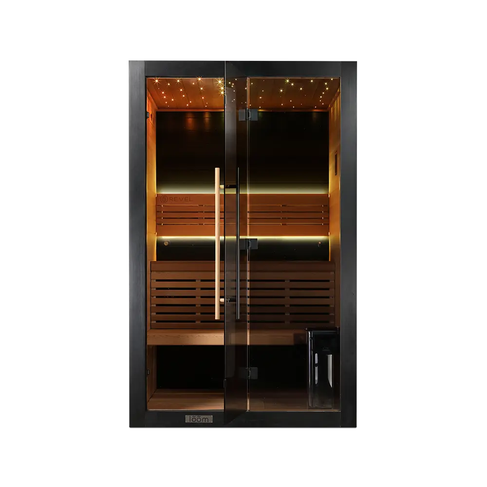 Revel Loom 2 Person Traditional Finnish Sauna - Next Gen Revel Saunas